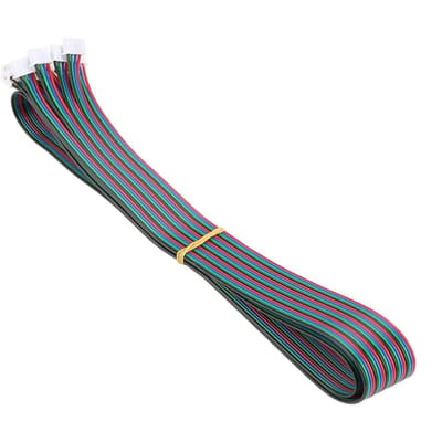 5 stuks PH2.0XH2.54 Vrouwelijk Vrouwelijk Connector Kabel voor Nema16 Nema17 Stappenmotor blue