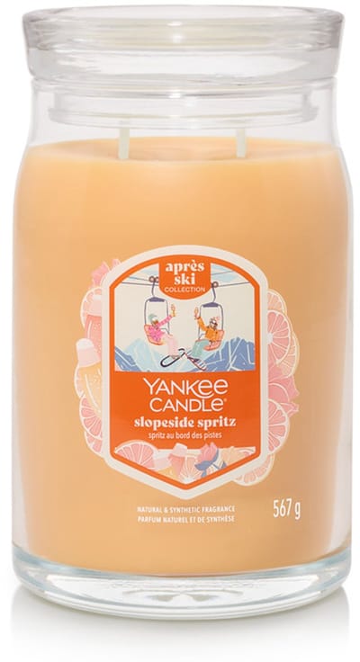 Yankee Candle - Slopeside Spritz Large Jar Geurkaars - 90 branduren - twee lonten