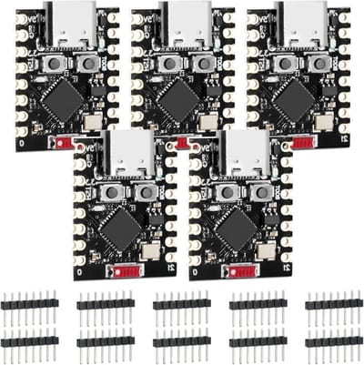 ESP32-C3 Ontwikkelbord - Wifi Bluetooth Module - IoT Projecten - RISC-V Single Core - 5 stuks - Groen