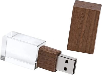 Parfumfles kristal glas 128GB 3.0 usb stick