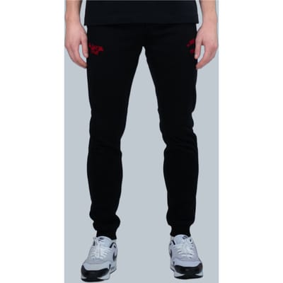 In Gold We Trust The Gg Black / Red Größe: L | Jogginghosen Outlet | Unisex | Schwarz