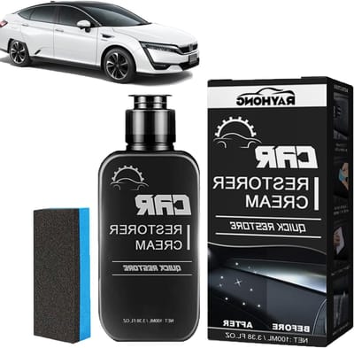 Kunststof Reiniger - Interieur Onderhoud - Auto Opfrissen - Langdurige Zwarte Glans - 100 ml - Zwart