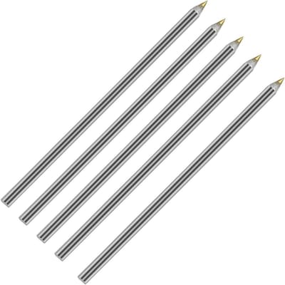 Metaal Marker Pen - Kras Pen - Precisie Markeren - Tungsten Carbide Tip - 14.1cm - Zilver