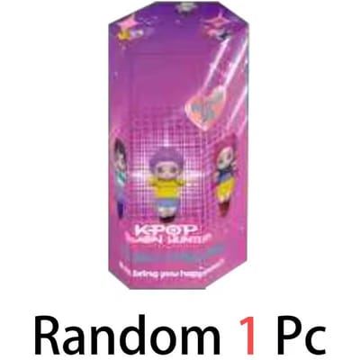 K-POP Duiveljager Engel Telefoonstickers Blind Box Actiepoppen Speelgoed Cadeau voor Vrienden pink