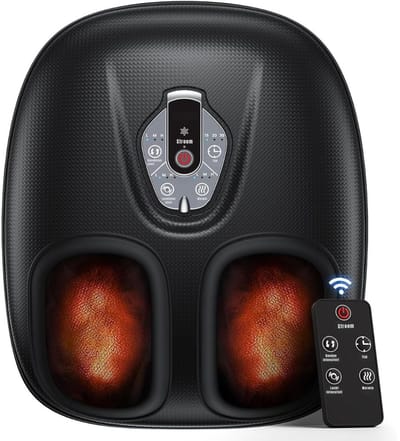 REN® Voetmassage Apparaat - Voetmassage Roller - Voetmassage Apparaat Bloedsomloop - Voetmassage Apparaat Neuropathie - Zwart - 34cm x 19cm x 41cm