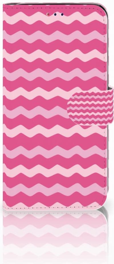 Samsung Galaxy A10 Telefoon Hoesje Waves Pink