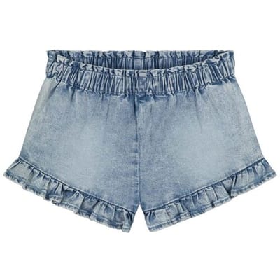 Prénatal peuter short - Meisjes - Blauw Denim - Maat 92