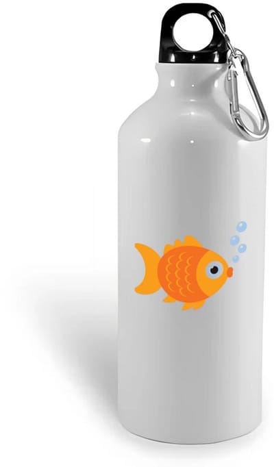 Hacebo® - Goudvissen waterfles - Goudvis - Dieren liefhebbers - Vissen - aquarium - huisdieren - water fles - 400ML