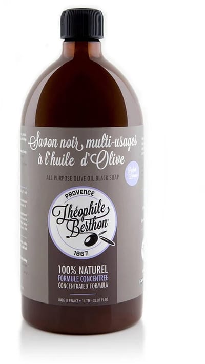 Zwarte Zeep Vloeibaar 1L – 100% Olijfolie – Natuurlijk Allesreiniger – Geconcentreerde Multi-Reiniger voor Vloeren, Keuken, Badkamer, Was & Tuin – Ecologisch