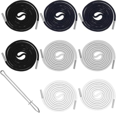 8 Stuks Verstelbare Trekkoorden voor Hoodies en Sportkleding, Vervangende Touwtjes voor Jassen en Broeken, Ideaal voor DIY Projecten en Creatieve Klussen