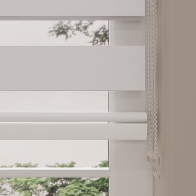 Duo Rolgordijn By Night - Verduisterend - White - 90 x 175 cm