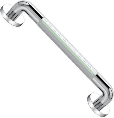 Veiligheidsbeugel Badkamer - Antislip Greep - Ondersteuning Hulp - Zichtbaar Donker - 60 cm - Wit
