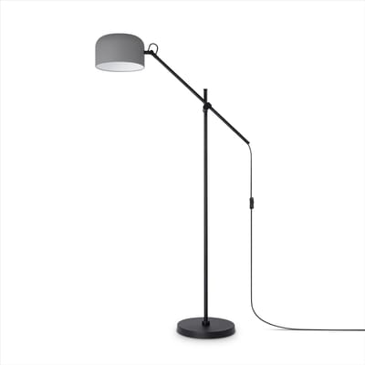 Vloerlamp Bovel grijs