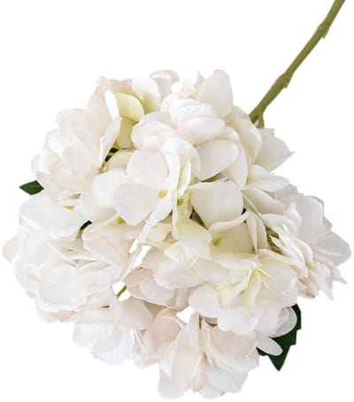 Dailygoods- Hortensia Kunstmatige Bloemen - 3 Stuks - Realistische Hydrangea - Bruiloft Decoratie - Huisdecoratie - Hoogte 37 cm - Nep Bloemen