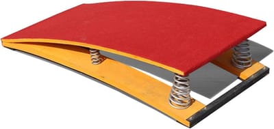 Gymnastiek Springplank - Oefenbord Sport - Gymnastiek Oefenen - Stabiel Anti-scheur - 80 x 50 cm - Oranje