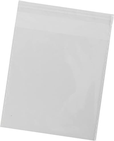 Cellofaan Zakjes, H: 11,3 cm, B: 11 cm, dikte 25 my, 200 stuk/ 1 doos