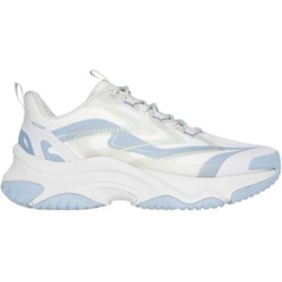 Skechers Moonhiker-sportschoenen voor dames (Grijs/Blauw)