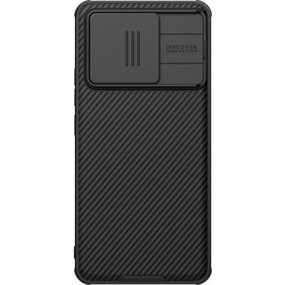 Nillkin CamShield Hoesje Geschikt voor Xiaomi 14T - Back Cover met Camera Slider - Extra Camera Bescherming - Zwart