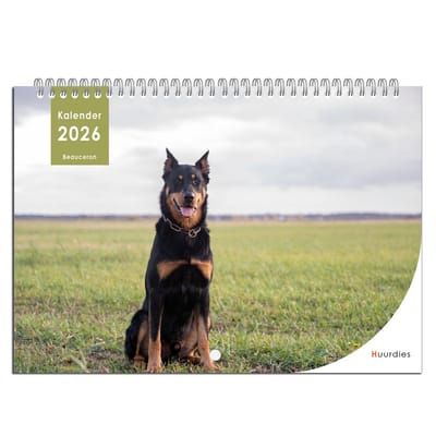 Huurdies - Kalender 2026 - Beauceron - A4