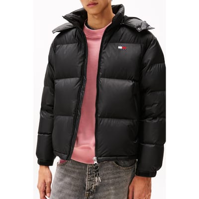 Tommy Hilfiger Alaska Down Puffer Black Maat: XL | Winterjassen Outlet | Heren | Zwart