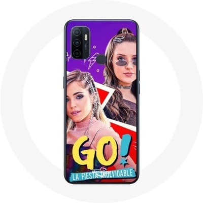 Oppo A53 hoesje Streef je dromen na Mía Cáceres en Lupe Achával