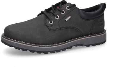 DOCKERS BY GERLI Heren Veterschoen Sneaker Zakelijk Elegant 57IT001 Zwart