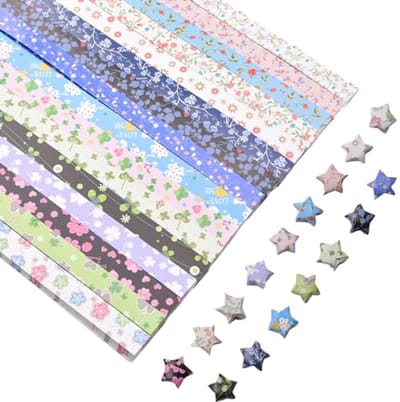 Papieren Ster Stripjes 1600 Stuks - Origami Decoratie Voor Handwerk en DIY