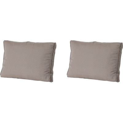 Madison - Lounge Rugkussen Rib liver - Ca. 43x73 cm - Set van 2