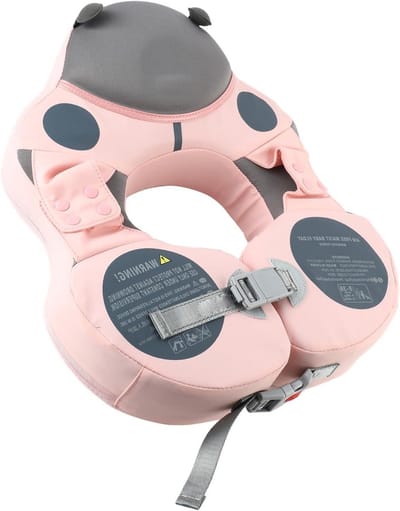 Babyzwemvlotter - Baby zwemband - Veilig zwemmen - Niet-opblaasbaar - 8-36 maanden - Roze