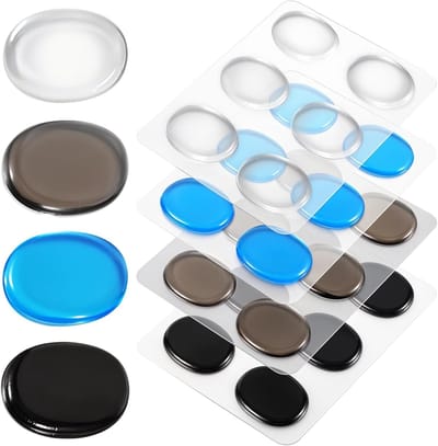 24 Stuks Drum Demper Pads - Zachte Siliconen Gel Pads voor Geluidsreductie en Geluidsisolatie van Drums, Zelfklevende Dempers voor Optimale Geluidskwaliteit