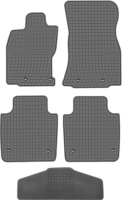 Max-Dywanik Frogum Serie - Rubber Autovloermatten - Jaguar XJ III 2003-2007 - Voor en Achter