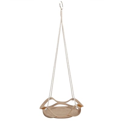 Suspension murale pour plantes en cuir PU, étagère pour jardinière, support pour pot de fleurs, décoration d'intérieur, jaune L white