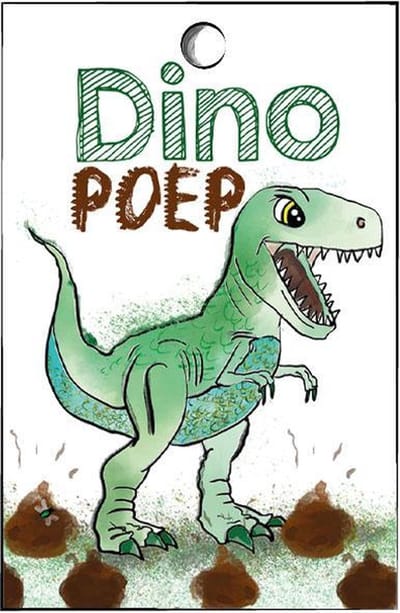 Mini kaartjes set – 5,5 x 8,5 cm – Dino traktatie labels – Kinderfeest - dinofeest-15 stuks