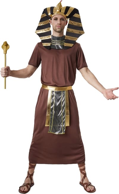 dressforfun - Farao Ramses - M - Verkleedkleding carnaval - Halloween - Verkleden - Feestkleding - Carnavalskleding - Feest - Partykleding