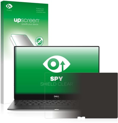 upscreen - privacy screenprotector voor Dell XPS 13 9370 - Folie Beschermfolie Blauwlichtfilter