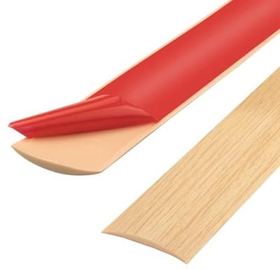 PVC drempellijst 200 cm - Vloerovergangstreep voor laminaat