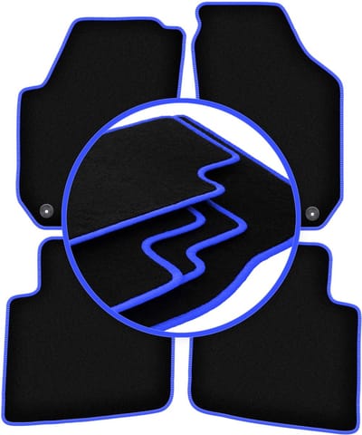 CARLUX-BLAUW automatten voor: Skoda Roomster combivan (2006-2015)