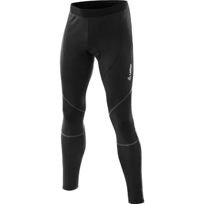 Loeffler fietsbroek lang M Bike Tights WS Elastic voor heren - Zwart