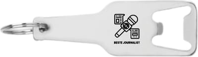 Akyol - beste journalist flesopener - Beste collega - cadeau journalist - leuk cadeau voor je journalist om te geven - verjaardag journalist - 105 x 25mm