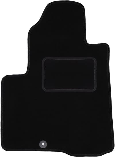 Bestuurdersmat zwart voor: Hyundai SantaFe II SUV (2006-2012)