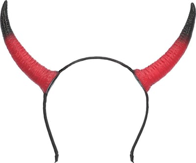 Boland - Diadeem duivelhoorntjes Tempted foam - Één maat - Kinderen en volwassenen - Unisex - Halloween accessoire - Horror