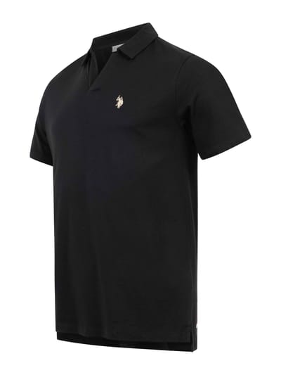 U.S. Polo Assn. heren poloshirt met open kraag