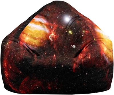 Zitzak Stoel - Zitkussen - Ontspannen Zitten - Opbergfunctie - 80 x 90 cm - Mars