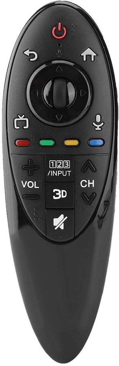 Allecto - Universele Afstandsbediening - Vervangingsafstandsbediening - Plug and Play - Compatibel met AN-MR500G en AN-MR500 - Ideaal voor elke TV ...