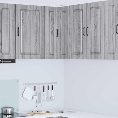 vidaXL - Vaatwasserpaneel - Kalmar - Grijs - Sonoma - 57 - x - 57 - x - 80 - cm