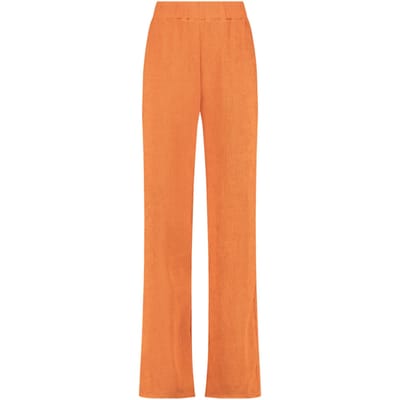 Another Label Katelynn Pants Harvest Pumpkin Maat: XS | Straight Broeken Outlet | Dames | Oranje