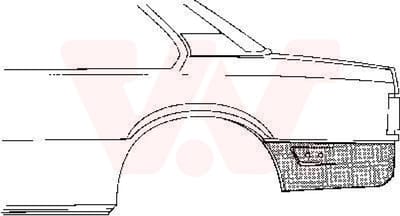 Van Wezel - ACHTER SCHERM VOOR OPEL ASCONA C 1981-1988 ARC285255VWAN