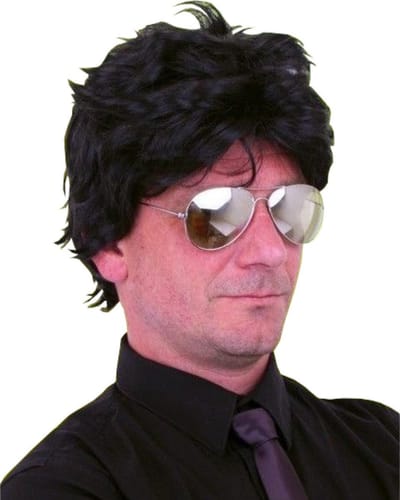 Pruik Harry zwart