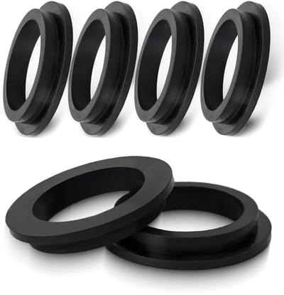 Dailygoods- O-ringen set 6 stuks - Afdichtingsringen - Dichtingsringen sanitair - Compatibel met Intex zwembadpompen - Geschikt voor zandfilterinstallatie - L-vormige O-ringen