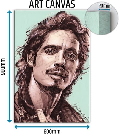 Chris Cornell canvas 60x90 cm
